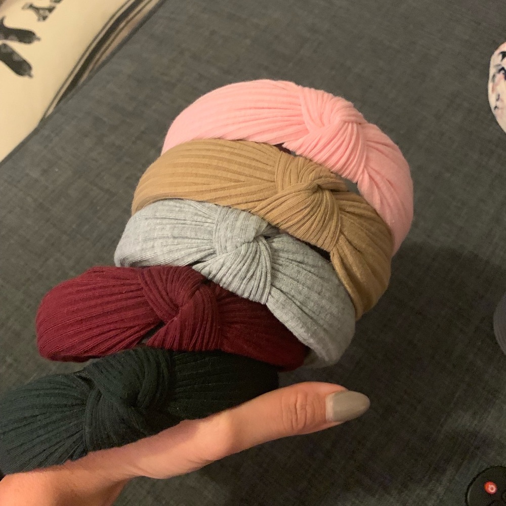 Multi Colored Knotted Headbands